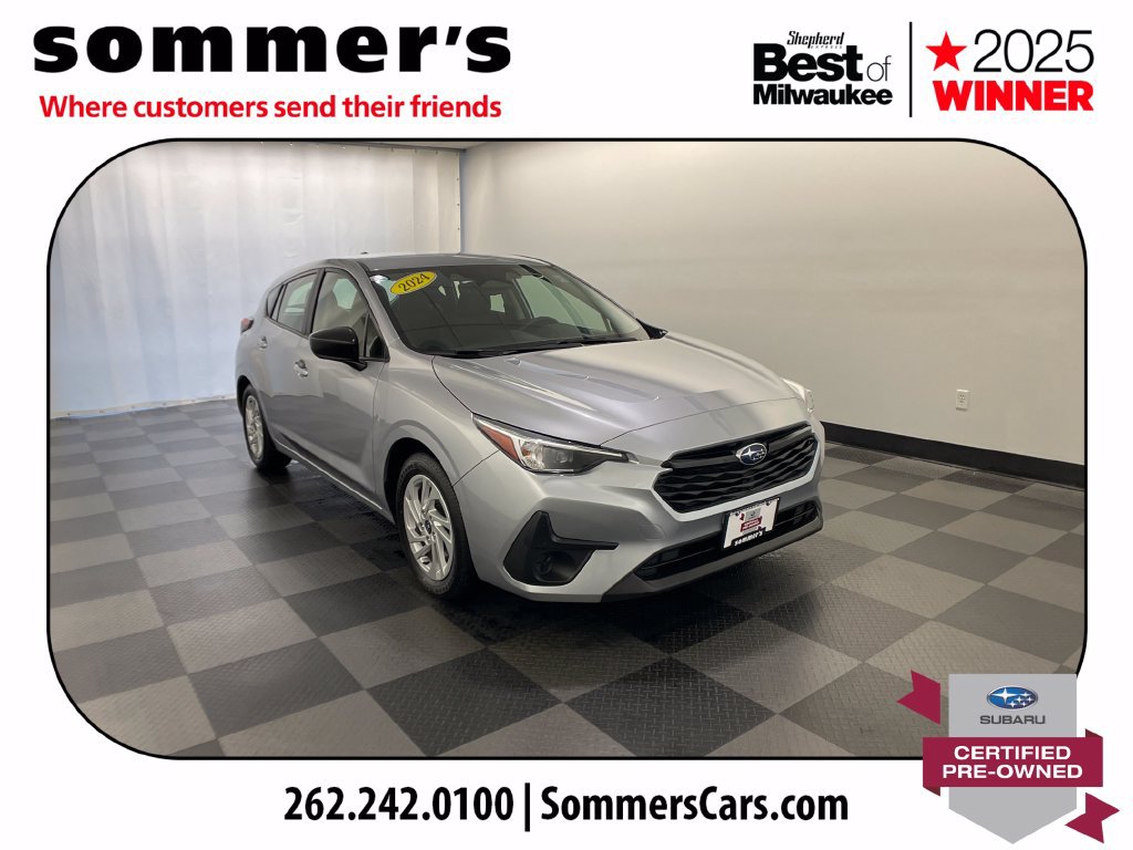 Certified 2024 Subaru Impreza 2.0i w/ Popular Package #1A AWD/4WD 360° Tour