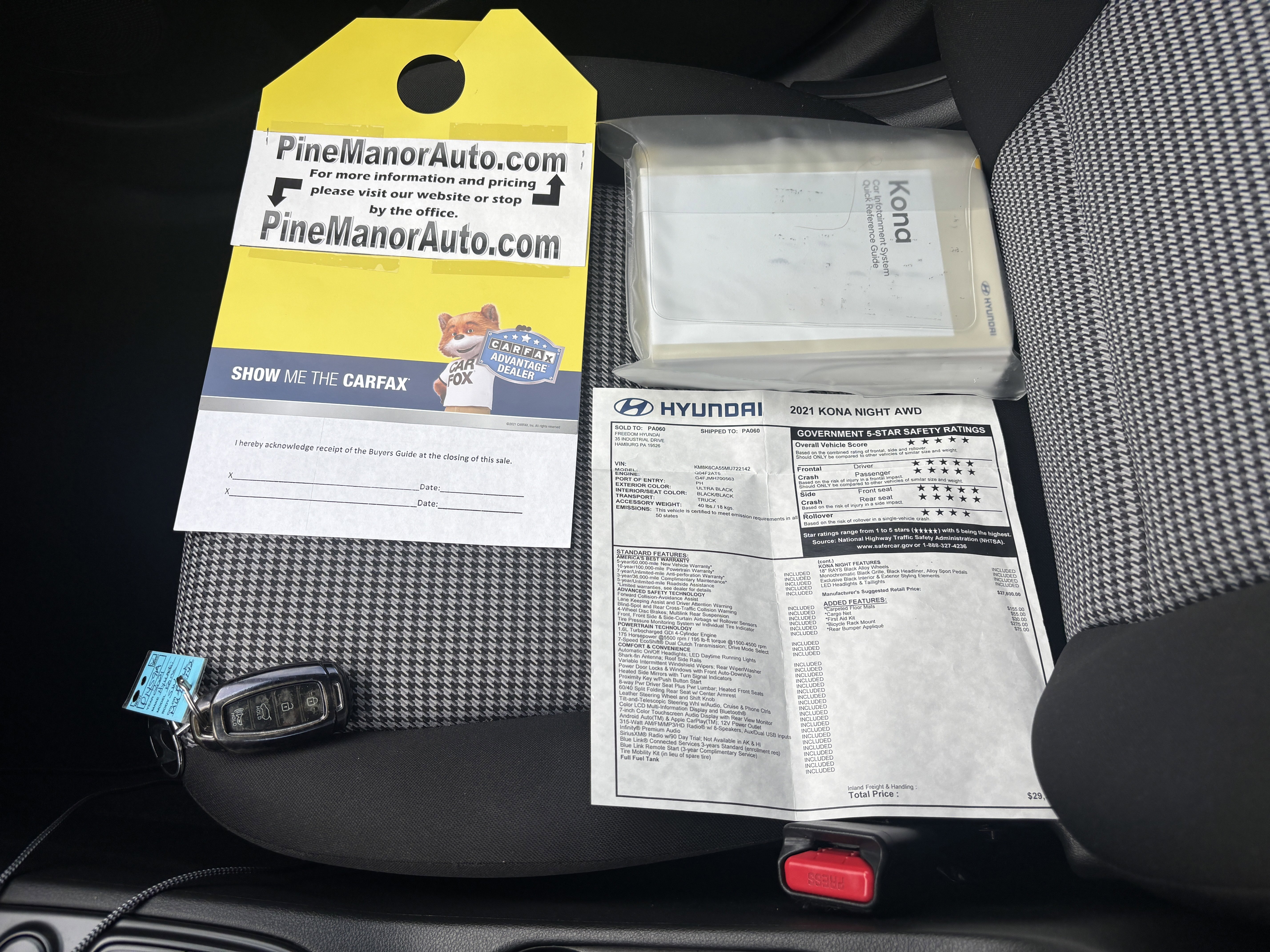 Used 2021 Hyundai Kona Night image 27