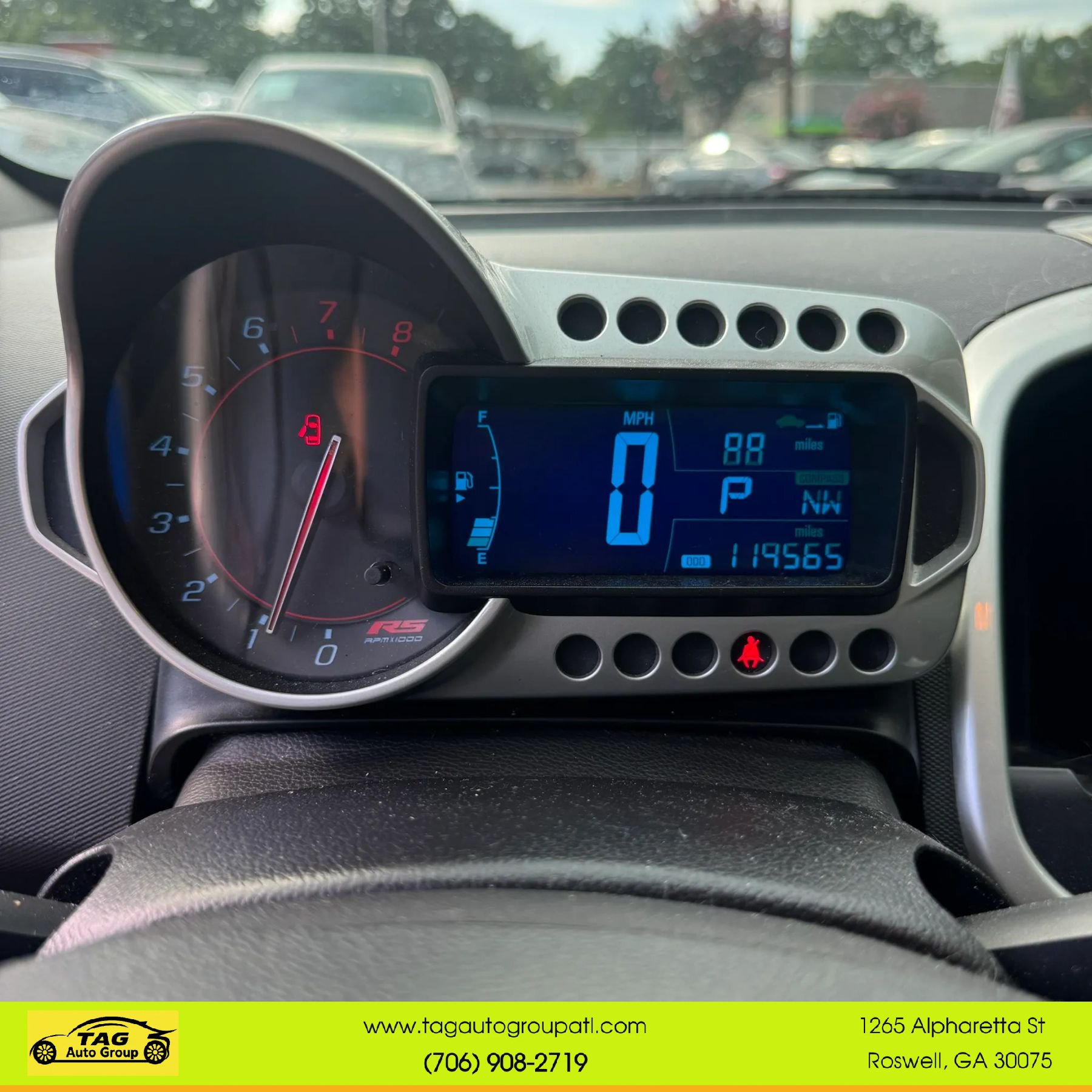 Used 2016 Chevrolet Sonic RS FWD image 14