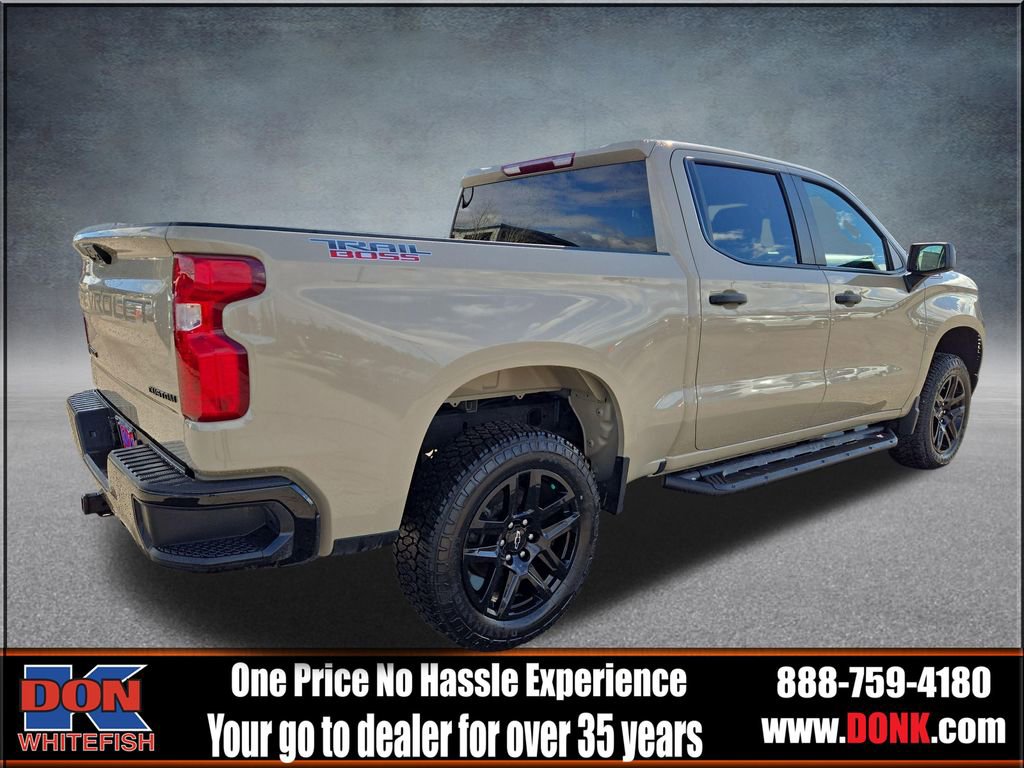 Used 2022 Chevrolet Silverado 1500 Custom Trail Boss w/ LPO, Dark Essentials Package image 8