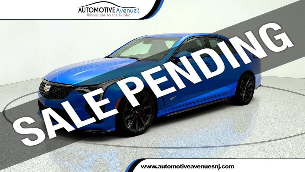 Used 2024 Cadillac CT4 V Blackwing w/ Technology Package RWD image 1