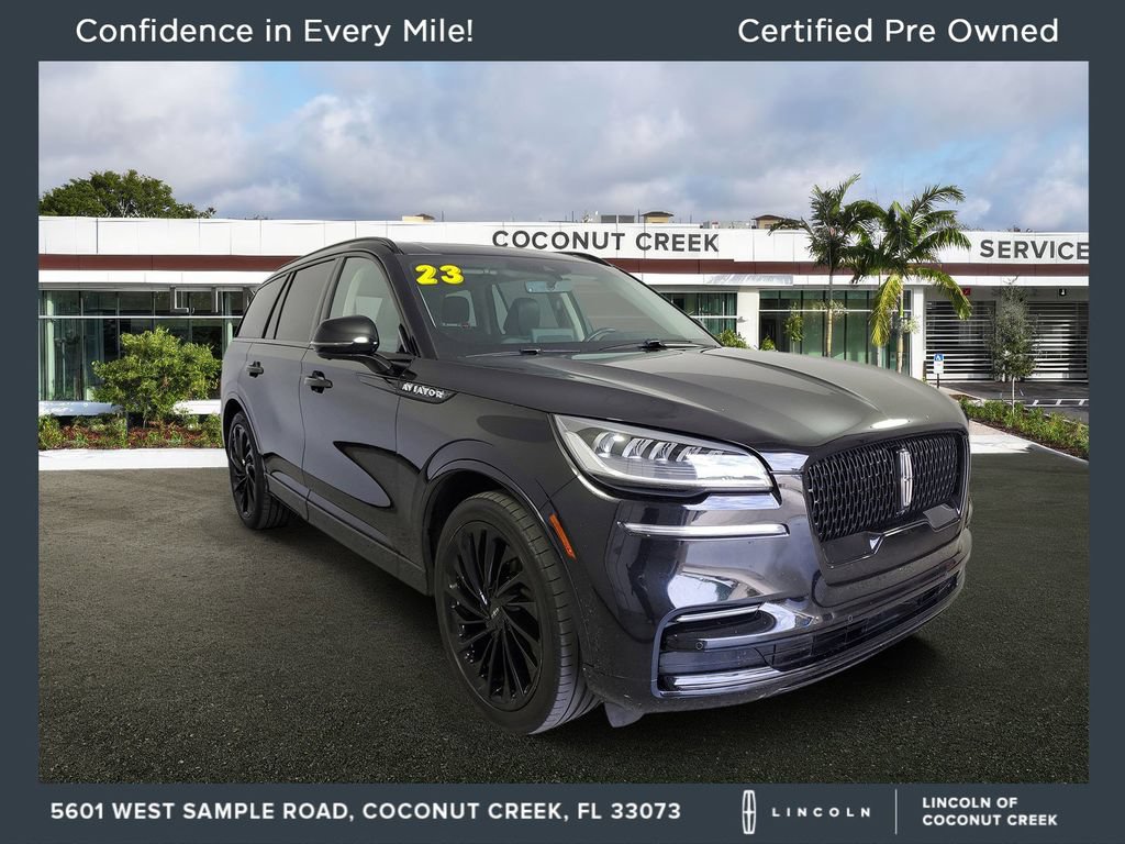 Certified 2023 Lincoln Aviator Reserve w/ Jet Package RWD image 1