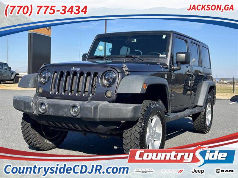 Used 2017 Jeep Wrangler Unlimited Sport w/ Quick Order Package 24S video 1
