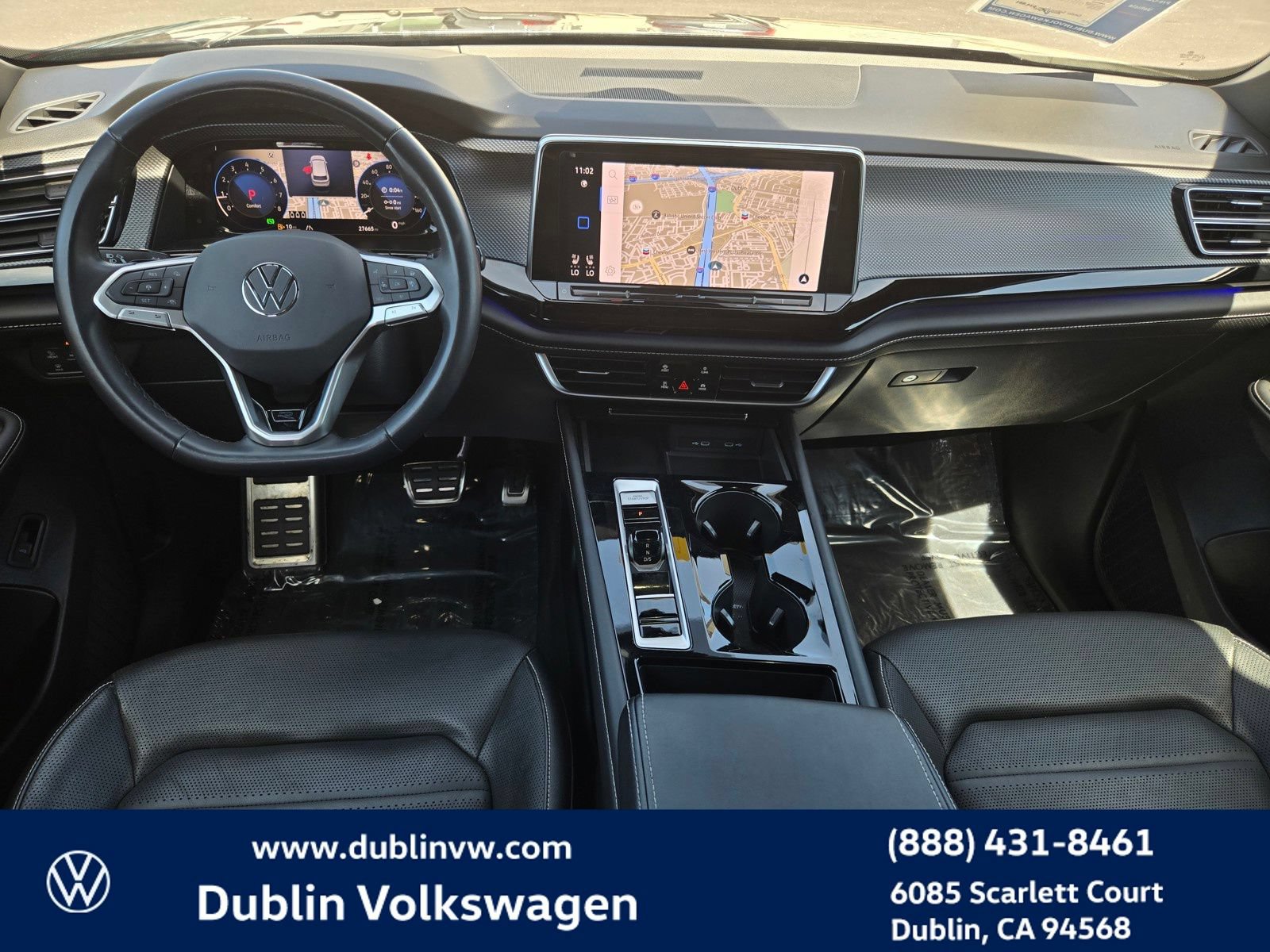 Certified 2024 Volkswagen Atlas Cross Sport SEL R-Line AWD/4WD image 14