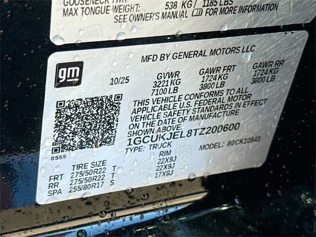 New 2026 Chevrolet Silverado 1500 High Country w/ Technology Package image 45