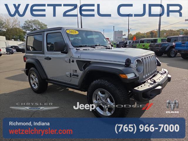 Certified 2021 Jeep Wrangler Sport S image 1