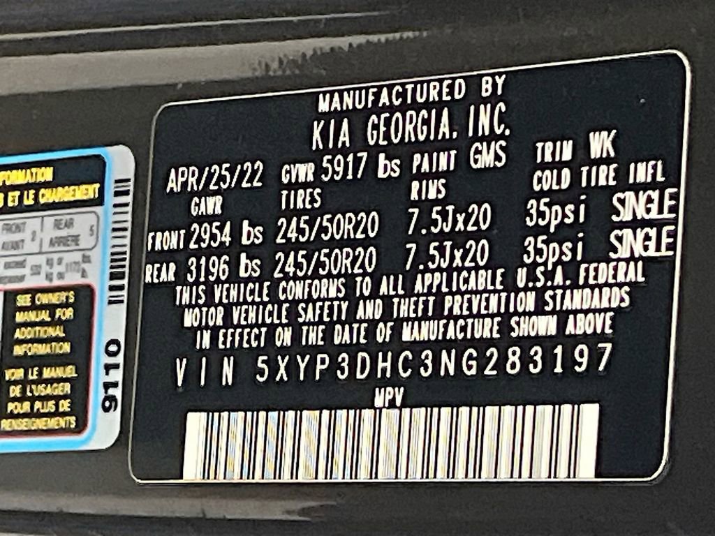 Used 2022 Kia Telluride EX w/ EX Premium Package image 36