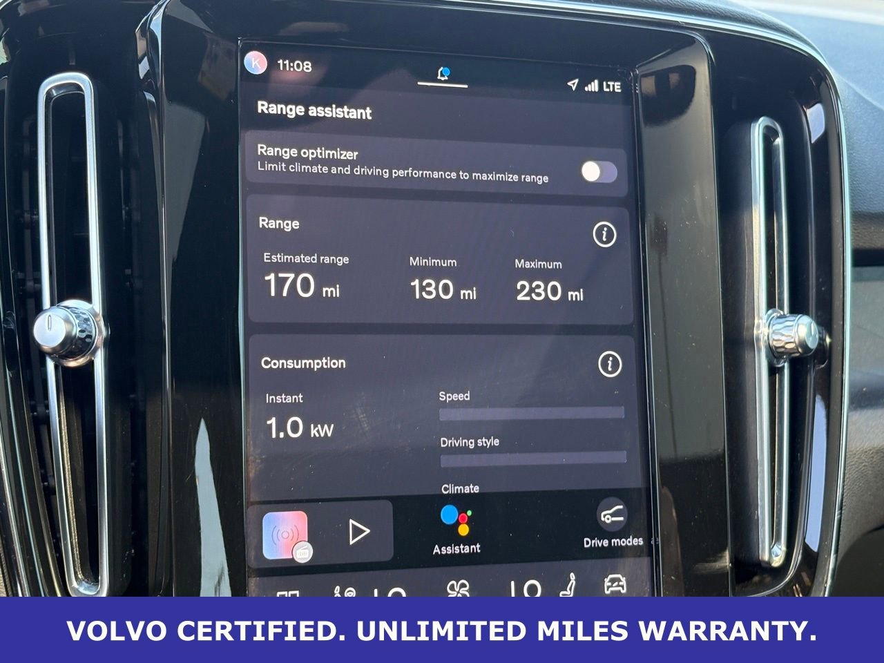 Certified 2023 Volvo C40 P8 Recharge Plus w/ Climate Package image 21