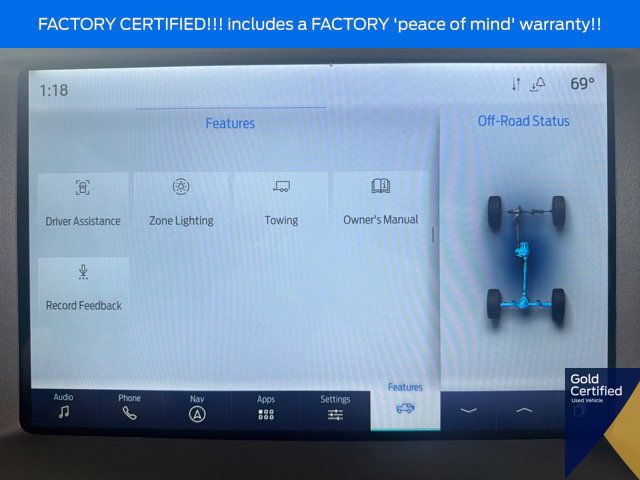 Certified 2024 Ford Bronco Raptor w/ Interior Carbon Fiber Pack 6 AWD/4WD image 36