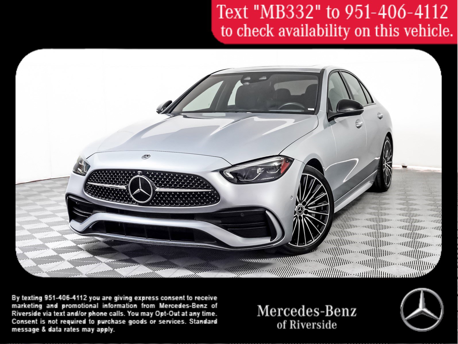 Certified 2022 Mercedes-Benz C 300 Sedan w/ Pinnacle Trim Package