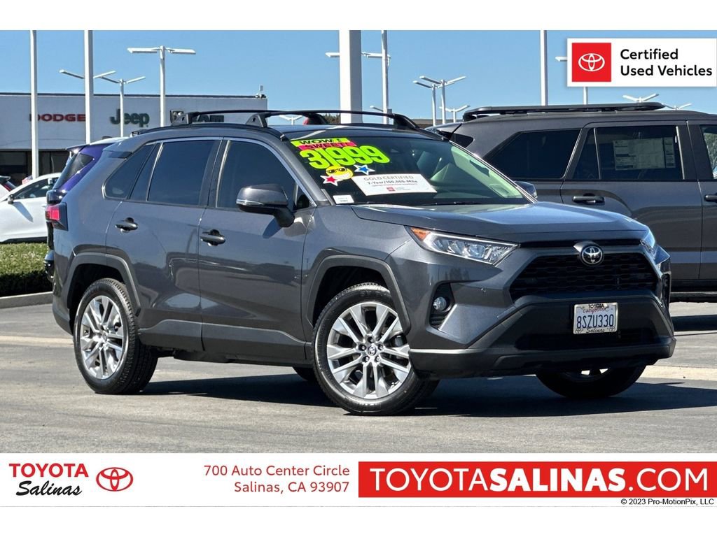 Certified 2021 Toyota RAV4 XLE Premium image 1