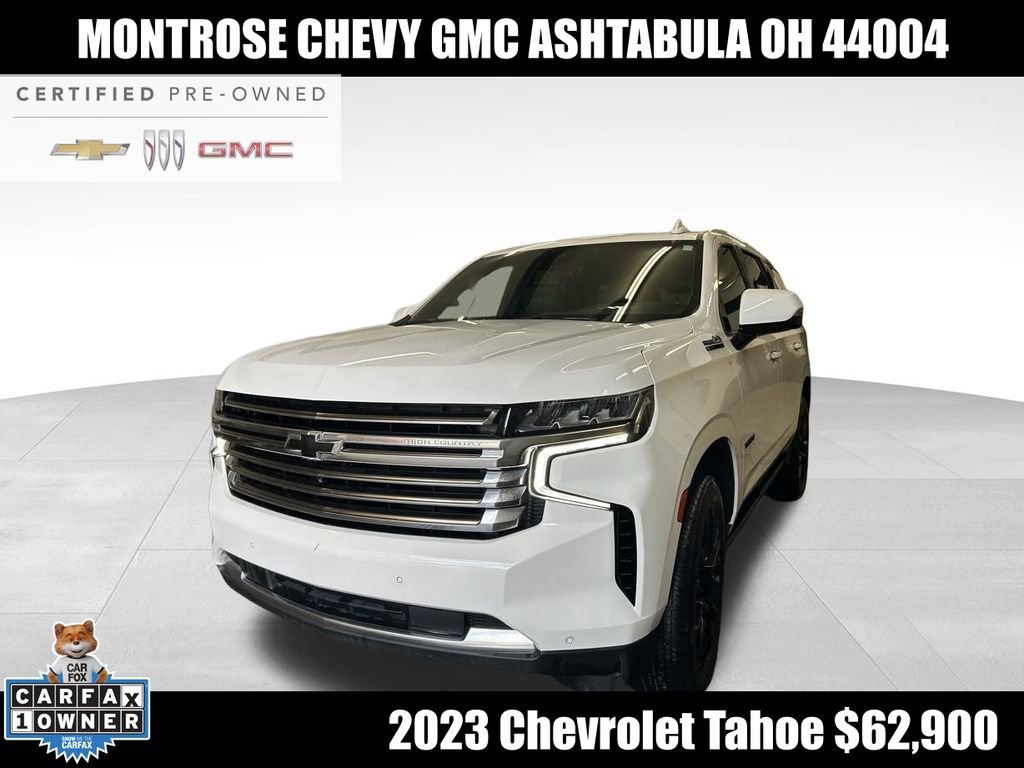 Certified 2023 Chevrolet Tahoe High Country