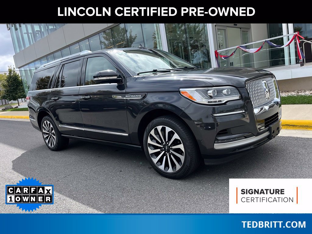 Certified 2023 Lincoln Navigator L Reserve