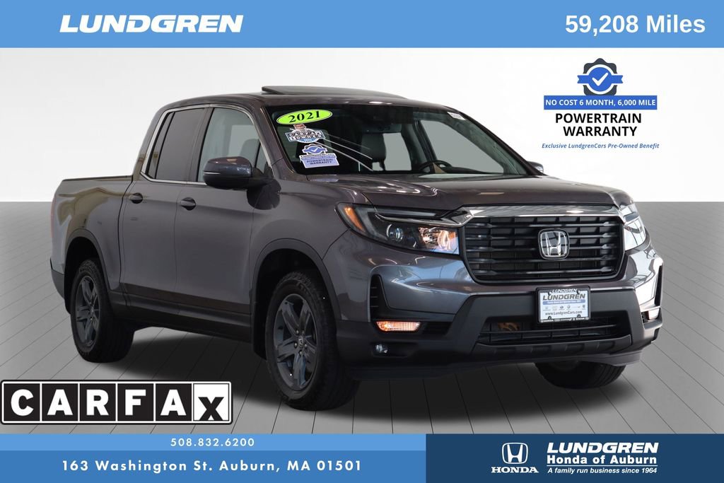 Used 2021 Honda Ridgeline RTL
