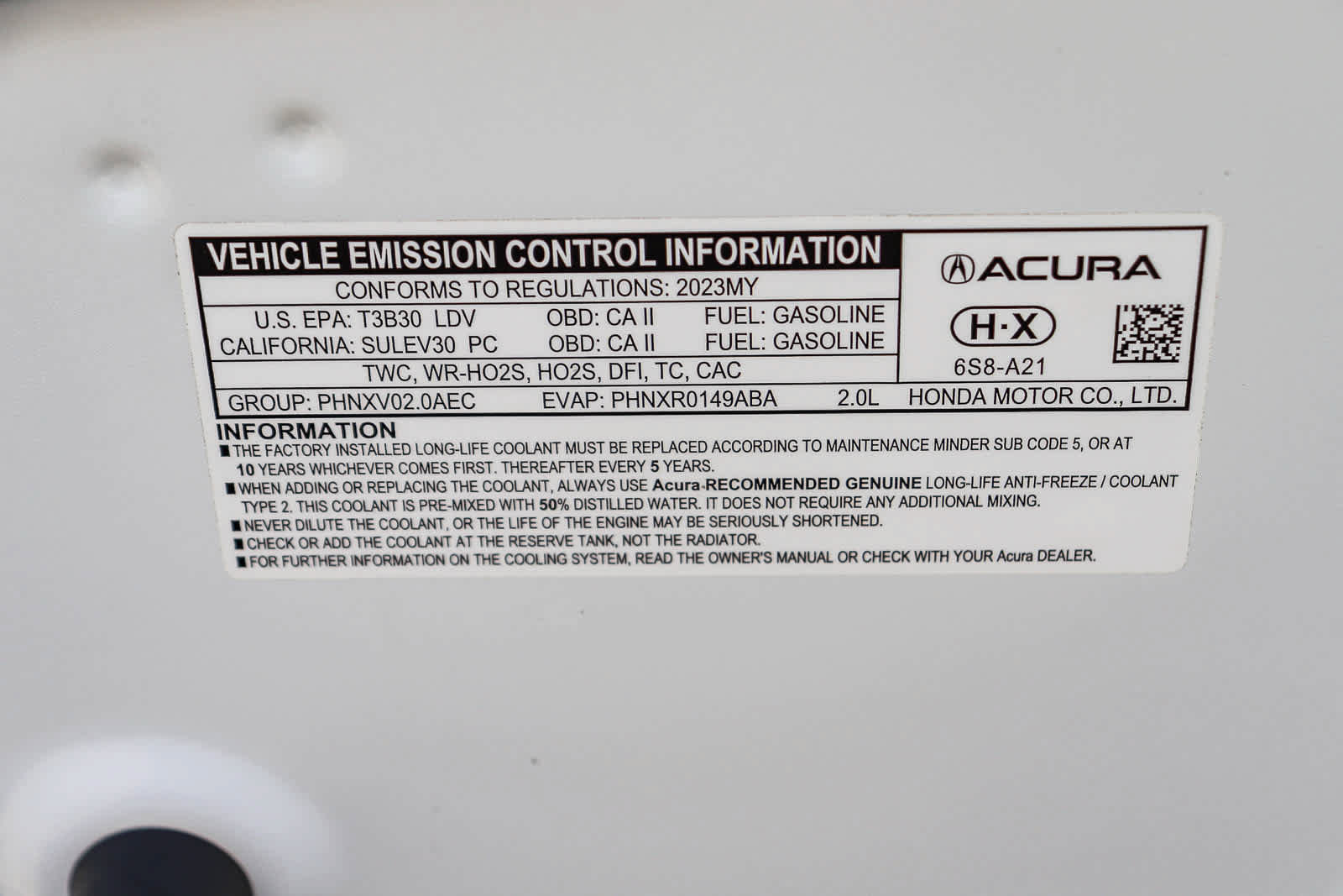 Used 2023 Acura TLX w/ Technology Package FWD image 31