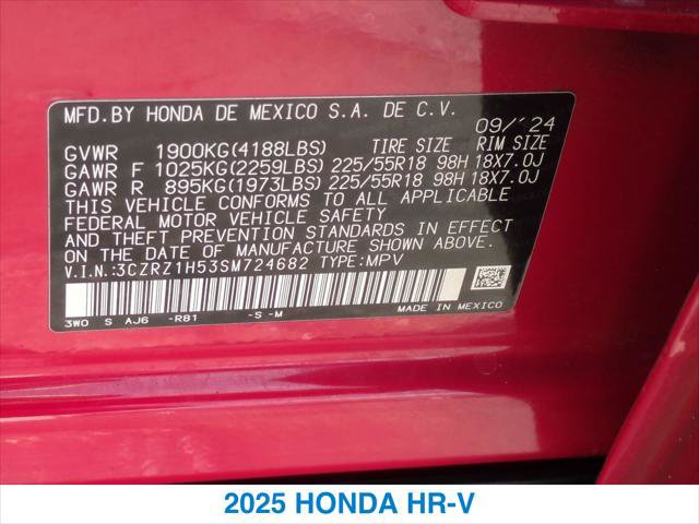Used 2025 Honda HR-V Sport image 26