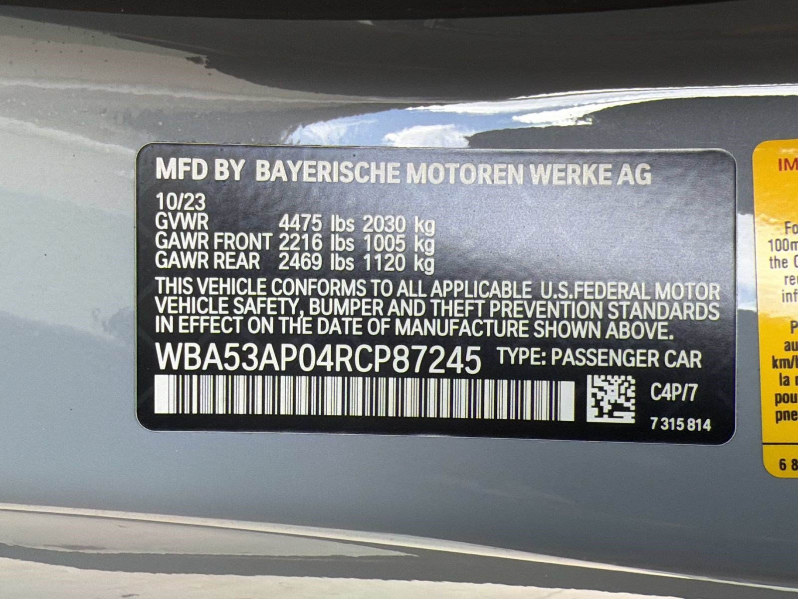 Used 2024 BMW 430i Coupe w/ M Sport Package RWD image 24