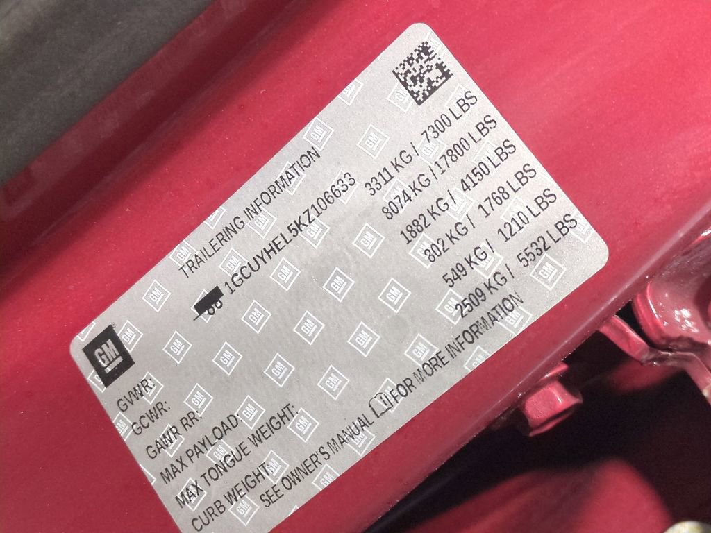 Used 2019 Chevrolet Silverado 1500 High Country w/ Technology Package image 44