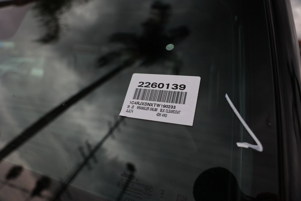 New 2026 Jeep Wrangler Unlimited Sport image 38