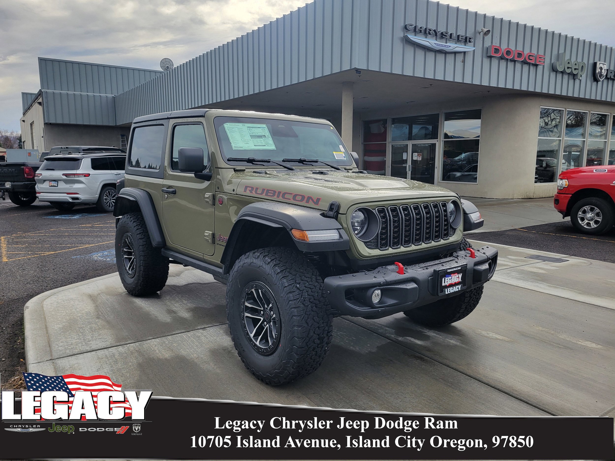 New 2026 Jeep Wrangler Rubicon w/ Xtreme 35 Tire Package