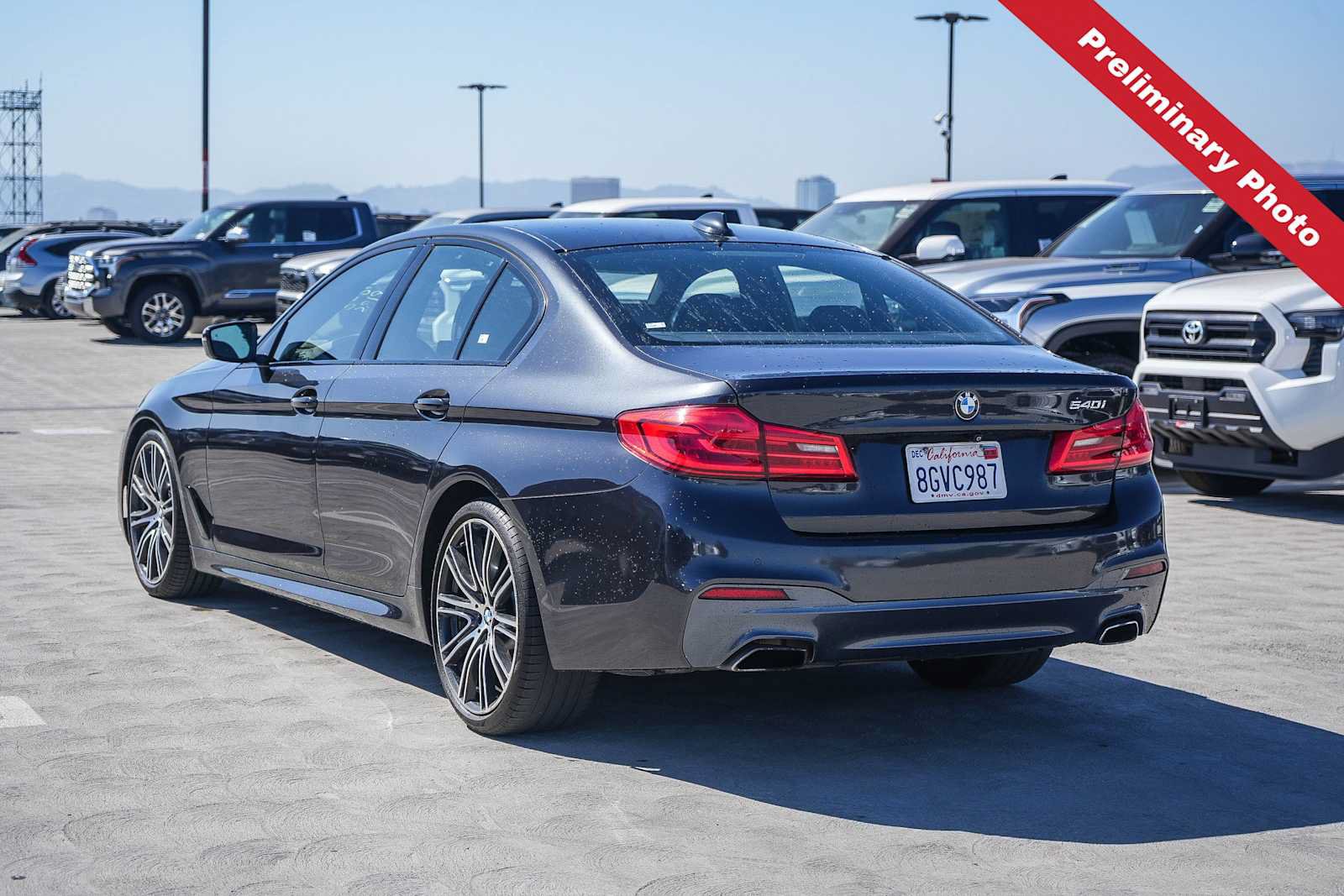 Used 2019 BMW 540i w/ M Sport Package RWD image 8