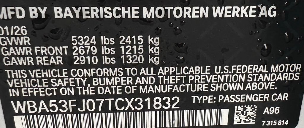 New 2026 BMW 530i xDrive w/ M Sport Package AWD/4WD image 40