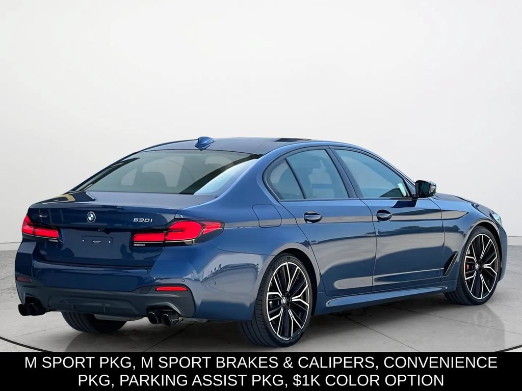 Used 2021 BMW 530i xDrive w/ M Sport Package AWD/4WD image 2