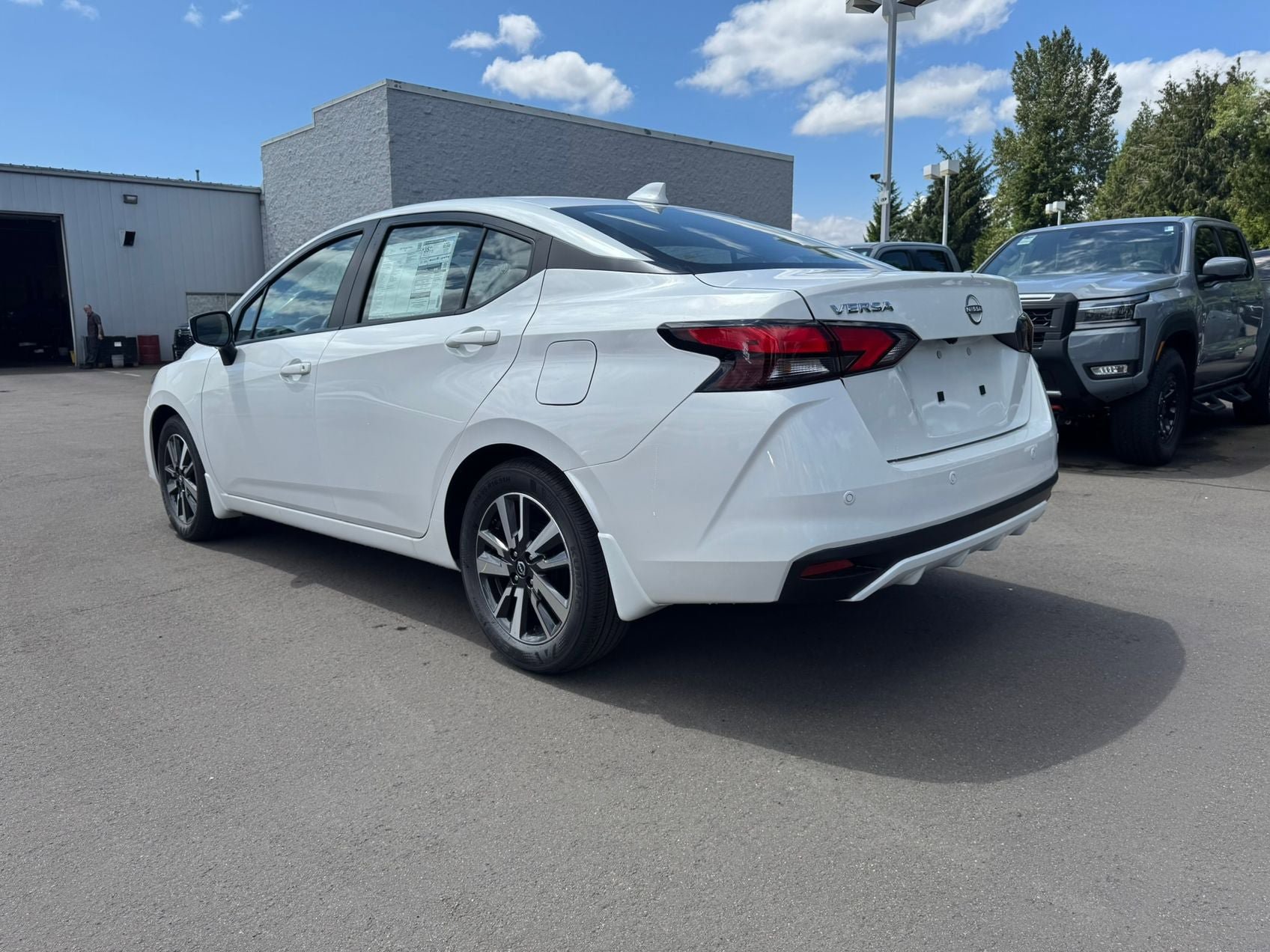New 2025 Nissan Versa SV w/ Trunk Package FWD image 6