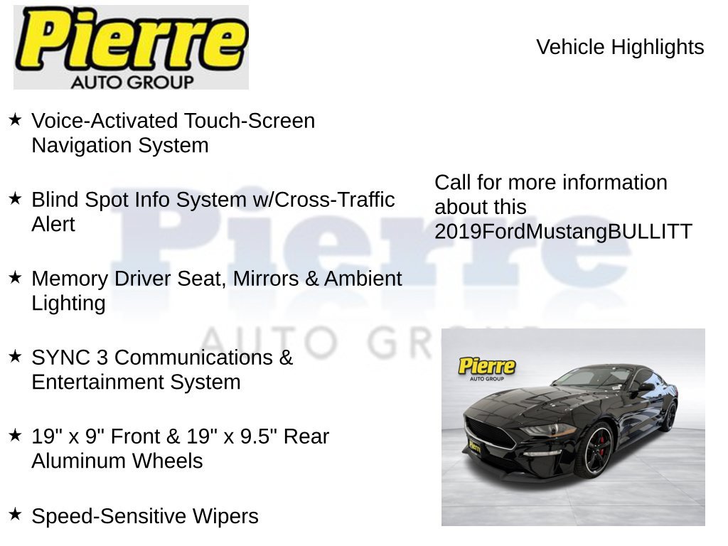 Used 2019 Ford Mustang Bullitt RWD image 22