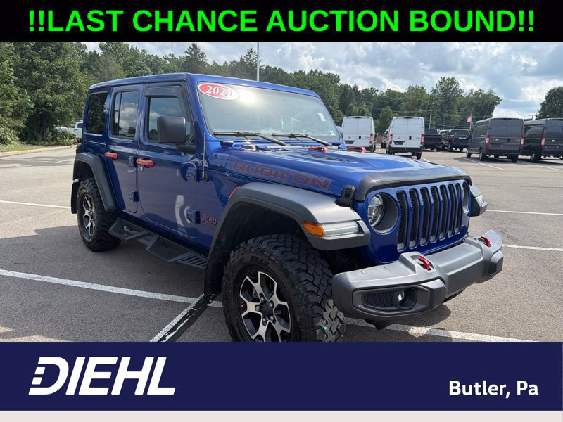 Used 2020 Jeep Wrangler Unlimited Rubicon w/ LED Lighting Group