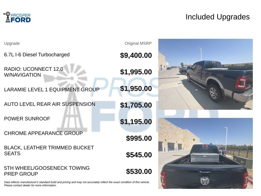 Used 2021 RAM 2500 Laramie AWD/4WD image 3