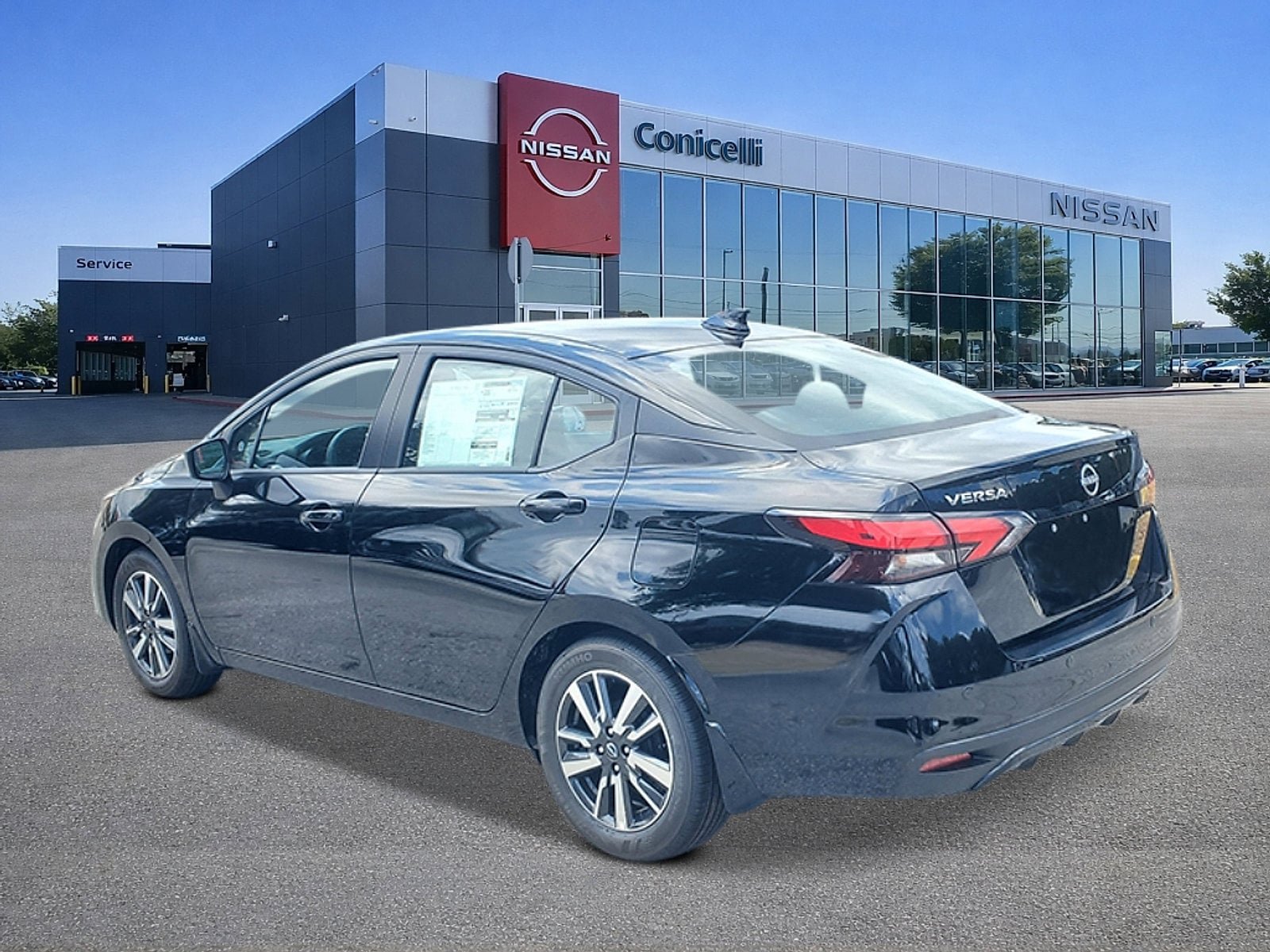 New 2025 Nissan Versa SV w/ Trunk Package FWD image 4