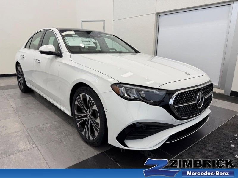 New 2026 Mercedes-Benz E 450 4MATIC Sedan image 1