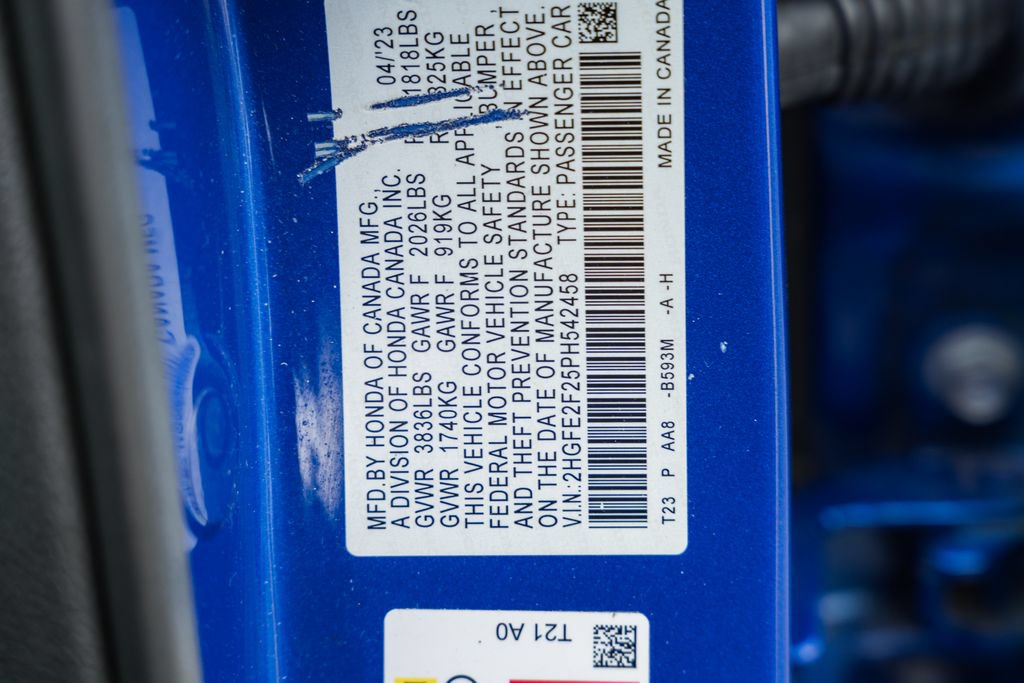 Certified 2023 Honda Civic LX image 32
