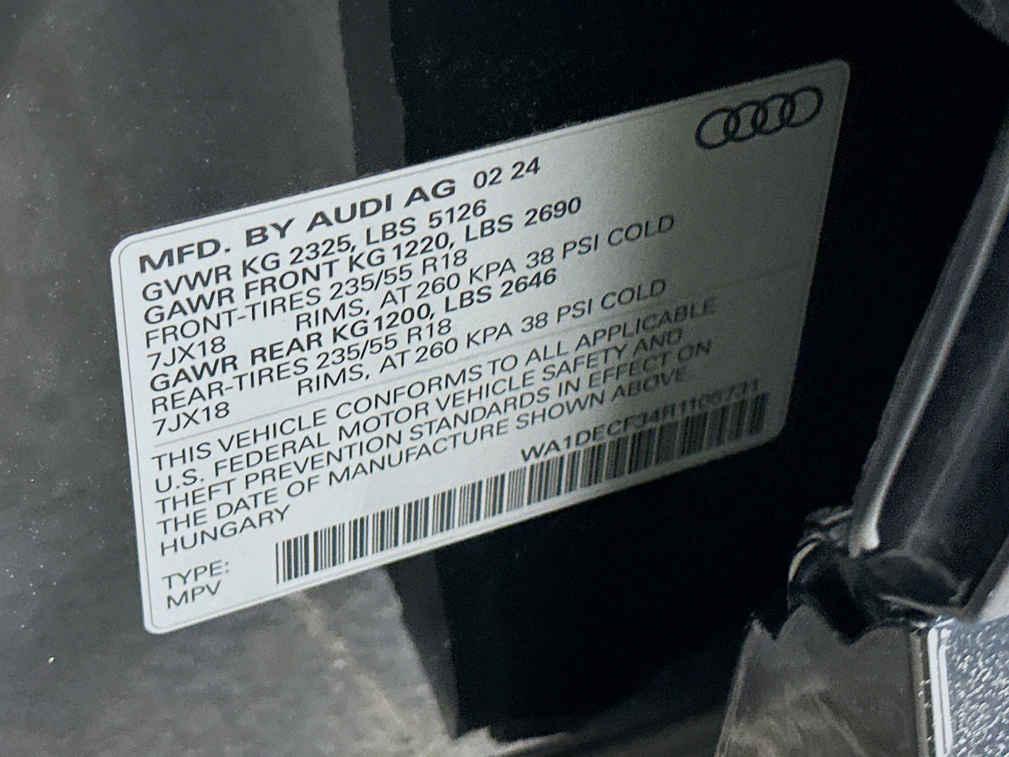 Used 2024 Audi Q3 2.0T Premium image 12