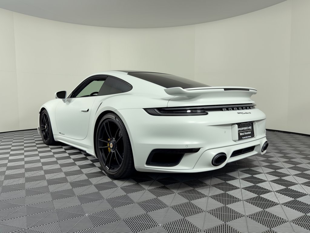 Certified 2021 Porsche 911 Turbo S AWD/4WD image 3