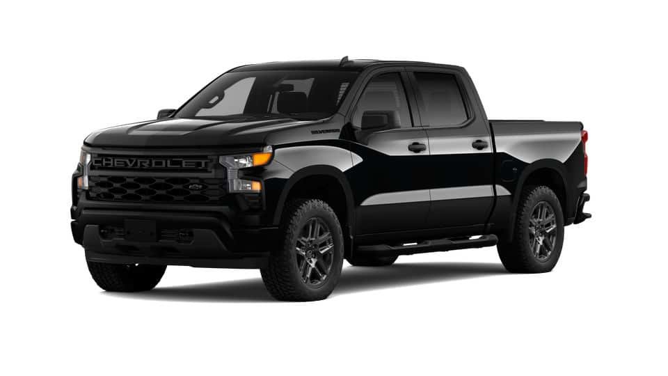 New 2026 Chevrolet Silverado 1500 Custom w/ Turbomax Blackout Package RWD image 25