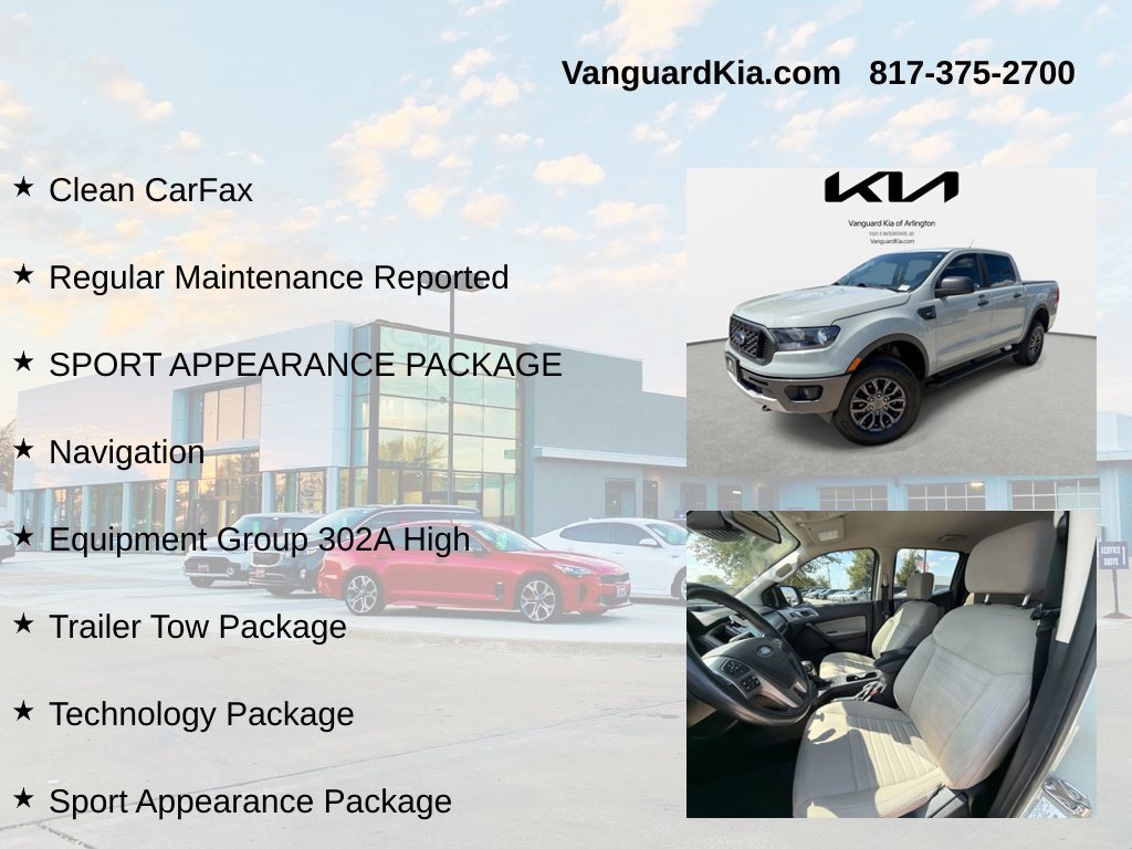 Used 2021 Ford Ranger XLT w/ Equipment Group 302A High AWD/4WD image 6