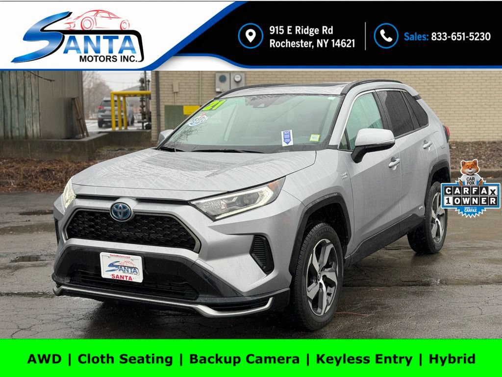 Used 2021 Toyota RAV4 SE w/ Weather & Moonroof Package AWD/4WD image 1