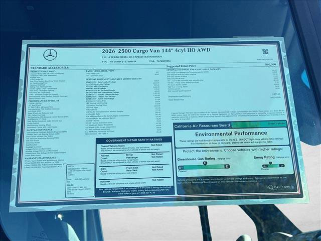 New 2026 Mercedes-Benz Sprinter 2500 image 18