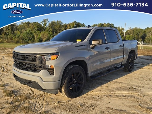 Used 2024 Chevrolet Silverado 1500 Custom w/ Turbomax Blackout Package