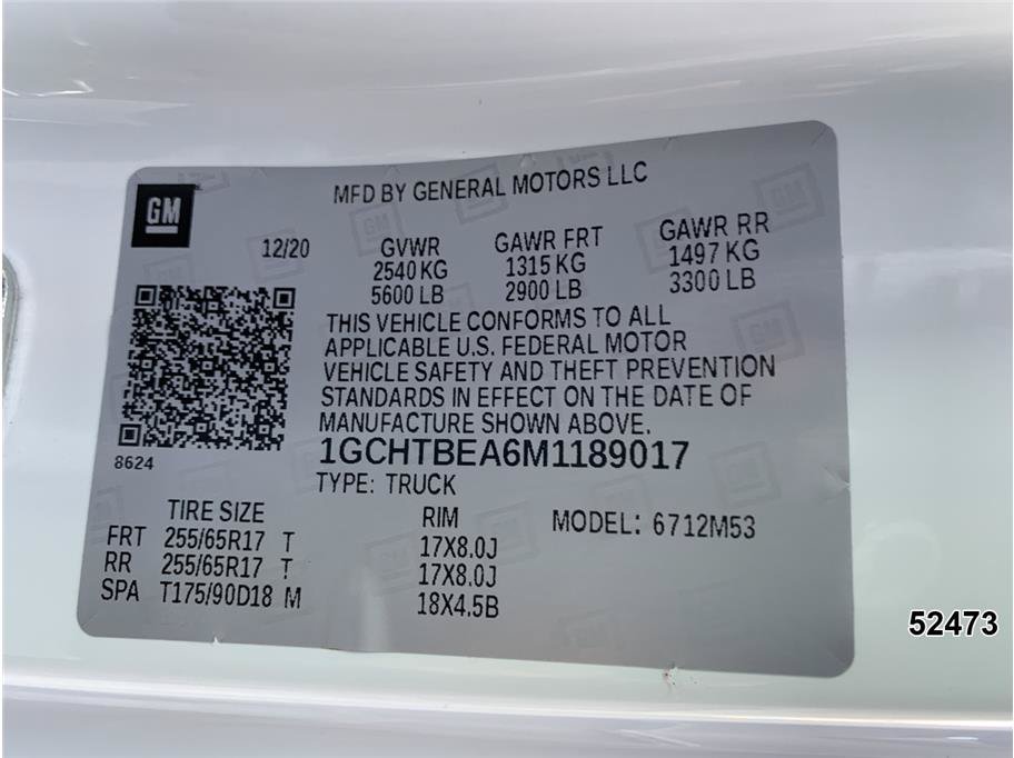 Used 2021 Chevrolet Colorado W/T w/ WT Convenience Package AWD/4WD image 16
