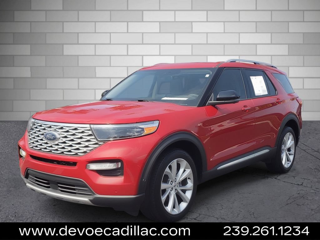 Used 2022 Ford Explorer Platinum w/ Equipment Group 601A AWD/4WD image 1