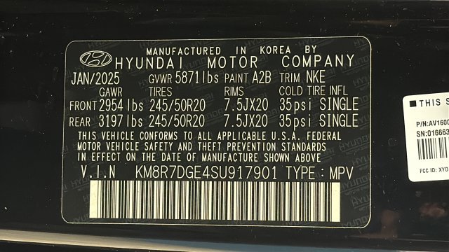 Used 2025 Hyundai Palisade Calligraphy AWD/4WD image 29