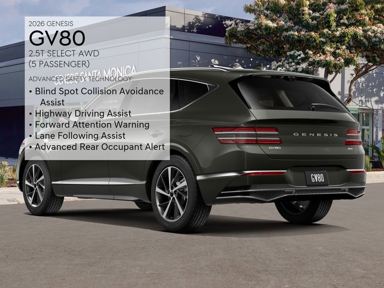 New 2026 Genesis GV80 2.5T Select image 7