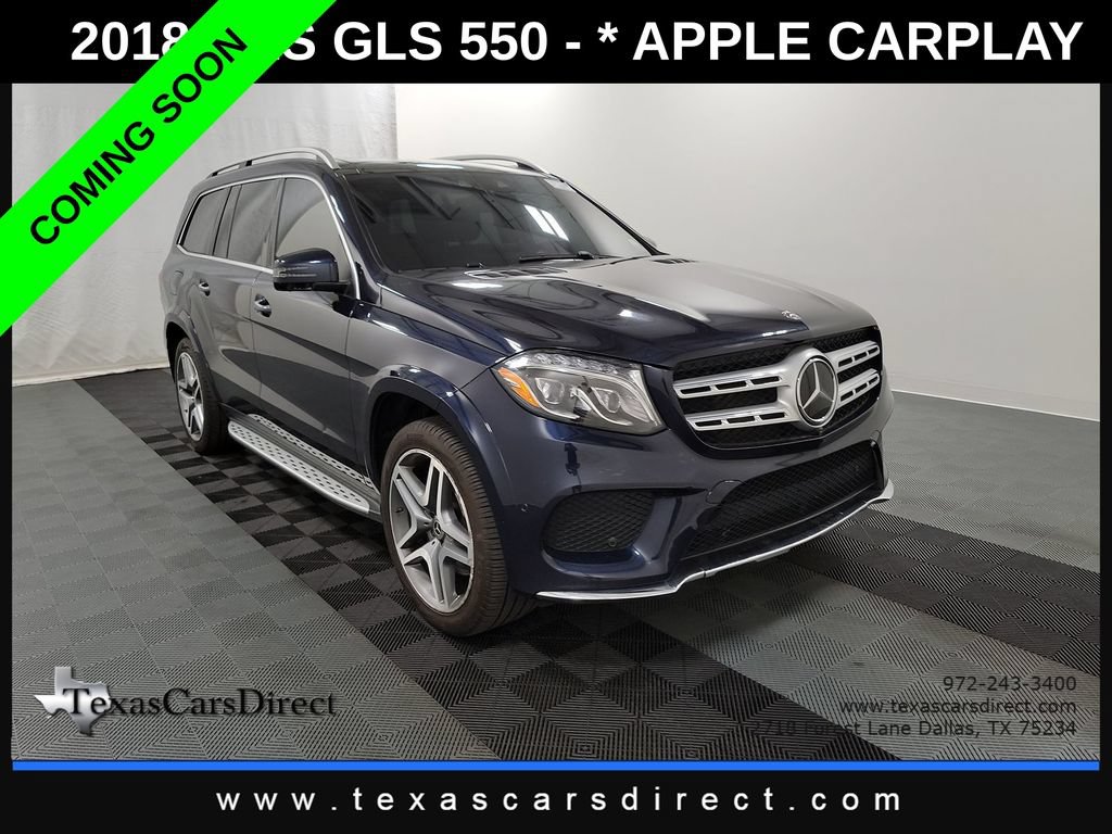 Used 2018 Mercedes-Benz GLS 550 4MATIC image 2
