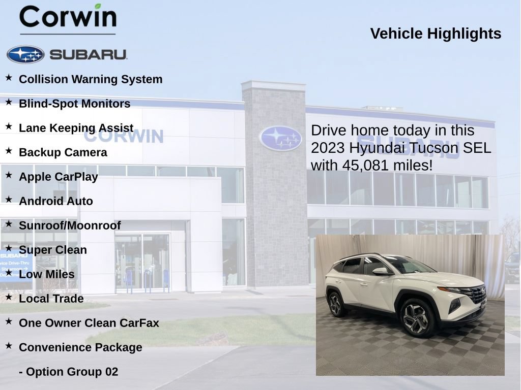 Used 2023 Hyundai Tucson SEL w/ Convenience Package AWD/4WD image 6