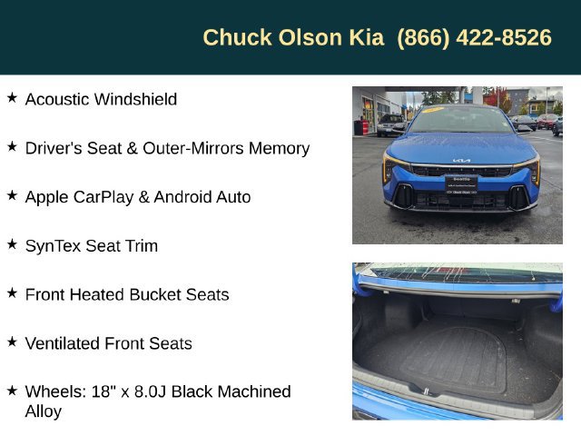 Certified 2025 Kia K4 GT-Line Turbo w/ GT-Line Premium Package FWD image 15
