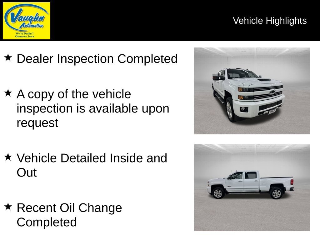 Used 2019 Chevrolet Silverado 2500 LTZ w/ Duramax Plus Package AWD/4WD image 2