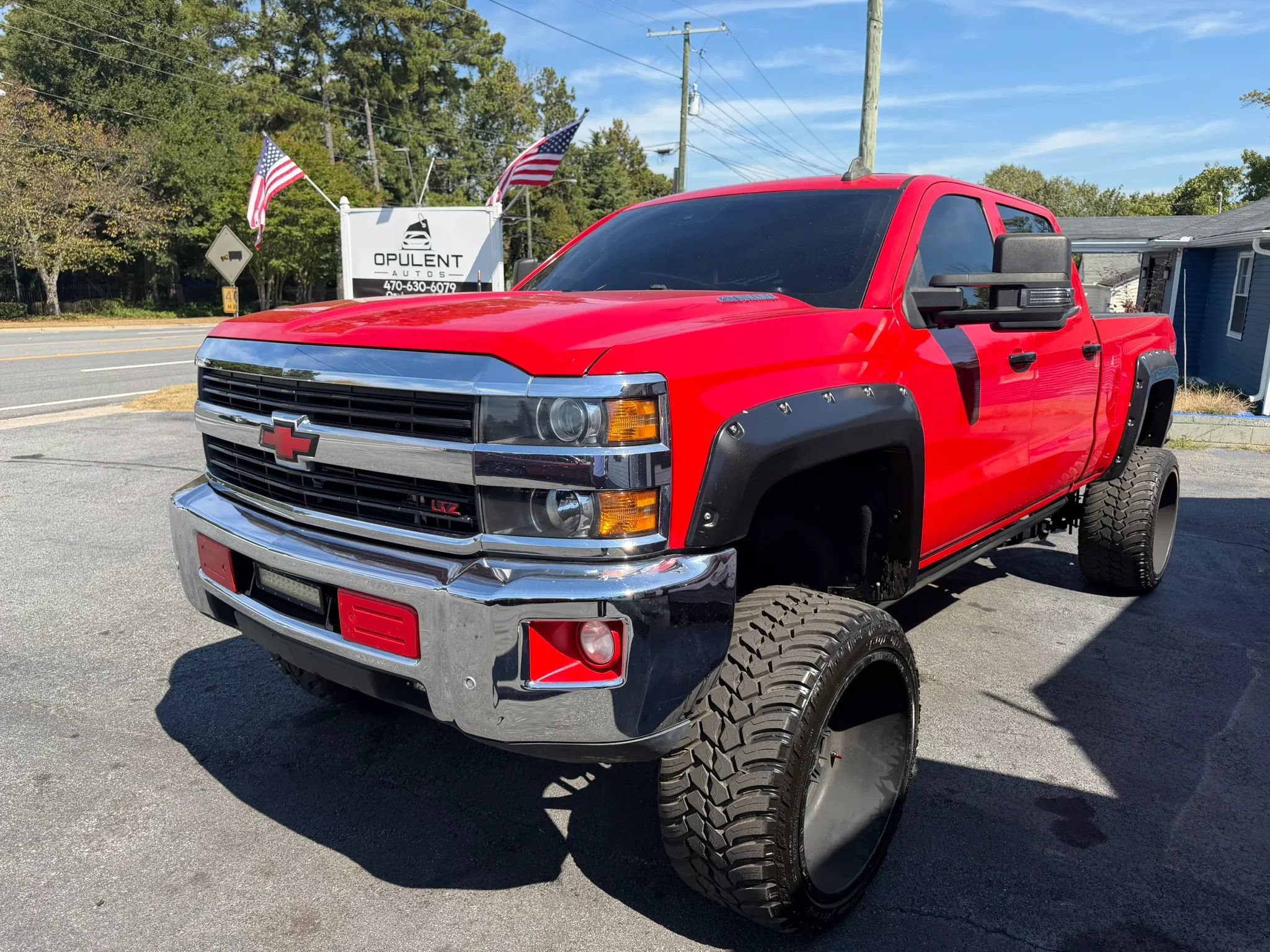 Used 2015 Chevrolet Silverado 2500 LTZ w/ Duramax Plus Package AWD/4WD image 3